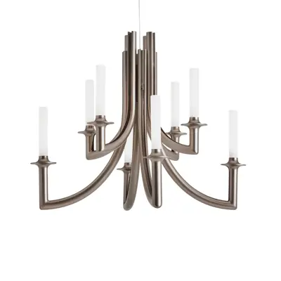 Lampada a sospensione modello KHAN METAL di KARTELL