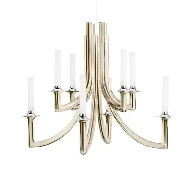 Lampada a sospensione modello KHAN METAL di KARTELL