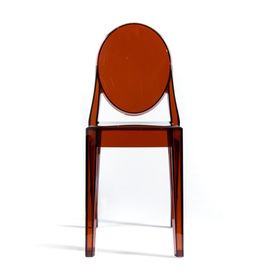 Sedia KARTELL modello VICTORIA GHOST AMBRA